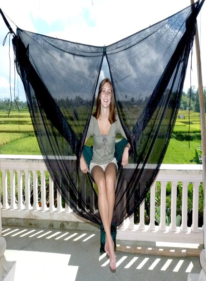 Hammock Bliss Mosquito Net Cocoon -The Ultimate Hammock Bug Net with Insect Proof No See Um Mesh – Make Hammock Camping A Bug Free Experience - Image 2